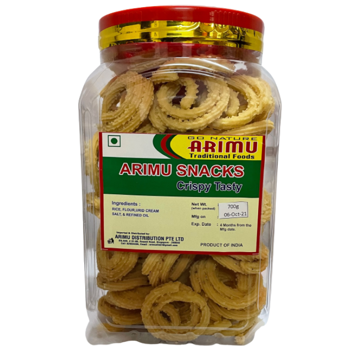 ARIMU ASSORTED SNACKS JAR - MULLUMURUKKU