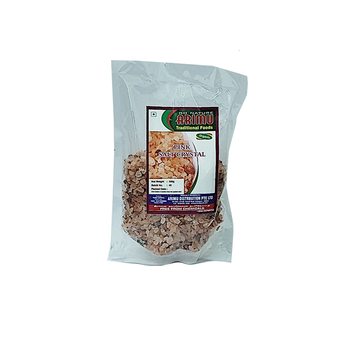 HIMALAYAN ROCK PINK SALT(CRYSTAL) 500G