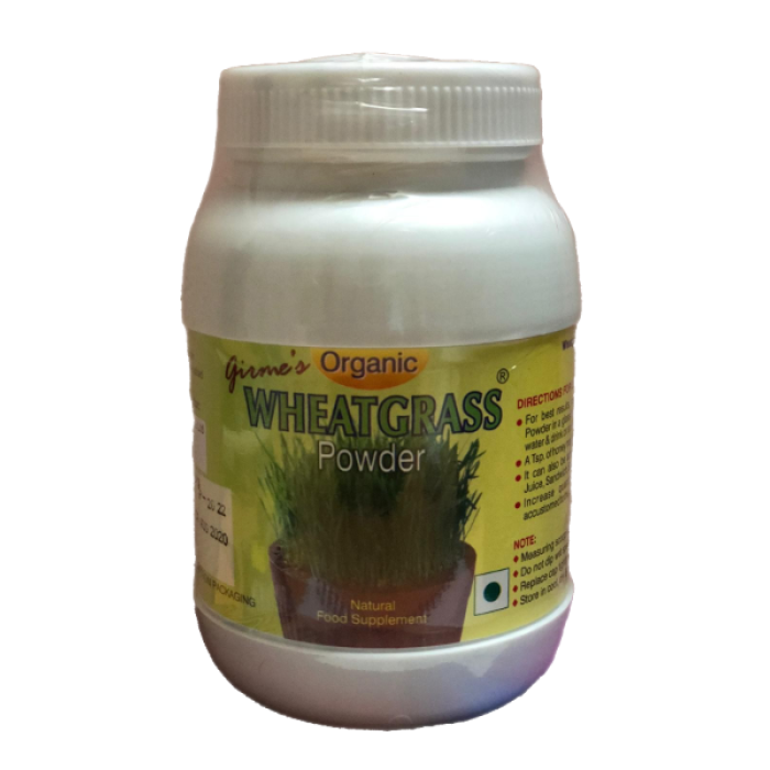 GIRMES ORGANIC WHEAT GRASS POWDER 100G