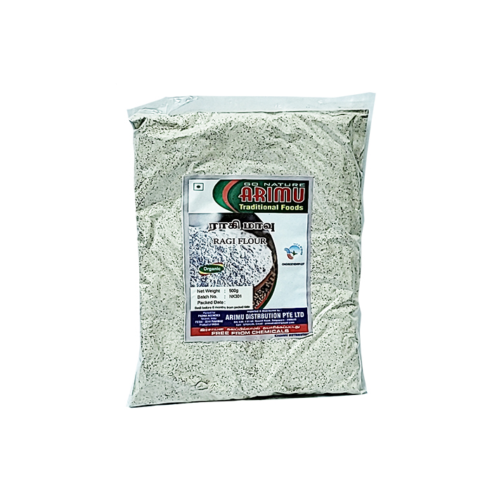 ARIMU ORGANIC RAGI MAAVU (FINGER MILLET FLOUR) 500G