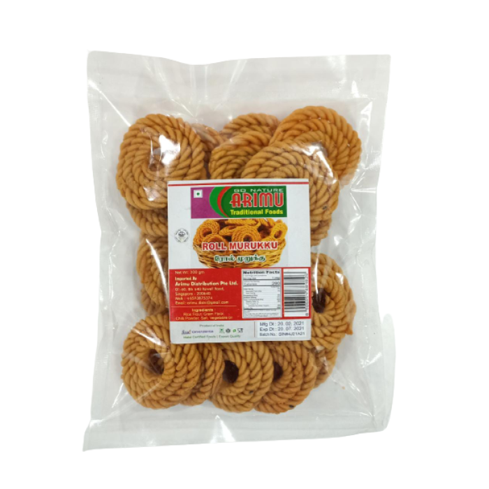ARIMU ROLL MURUKKU  (SPICY) 300G